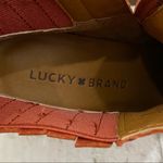 Lucky Brand “Nesly” Rusty Stacked Heel Chelsea Pointy Ankle Boots Size 6M Photo 11