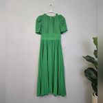 LK Bennett  Avalon Pleated Green Dress Photo 3