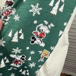Torrid DISNEY/ Holiday Pajama Top 3/4 Sleeve Mickey Mouse Cream/Green Multi-2X Photo 2