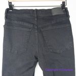 Madewell New! Kick Out Crop Jeans black rinse wash, size 28 Photo 9