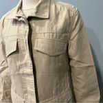 Reiss Eden Khaki Green Cotton-Blend Utility Jacket Size 2 Photo 6