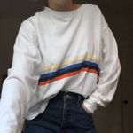 Brandy Melville rainbow stripe long sleeve Photo 0