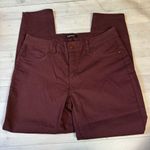 D. Jeans Stretch Burgundy Jeans Photo 5