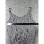 Kaileigh Vintage  Y2K Tank Top Women Large‎ Striped Pleated Front Boho Nautical Photo 2