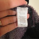 1. State  black red plaid fuzzy open cardigan long sweater L Photo 8