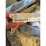 ZARA  Jeans Women 0 Blue Light Wash Denim‎ Ripped Distressed Wide Leg NWT Photo 12