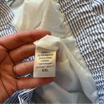 Tuckernuck Nwt  Blue stripe cinzia midi skirt‎ women’s size XXL Photo 6