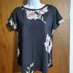 Maurice's Floral drop shoulder tee Photo 1