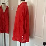 Tahari  linen 3/4 sleeve blouse Photo 6