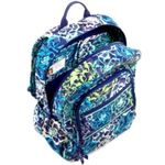 Vera Bradley  Katalina Blue Green Pattern Lighten Up Just Right Backpack purse Photo 1