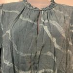 Nine West Teal  Patterned Short Sleeve Dress Photo 1