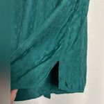 Sandro Paris Green Textured Tie Blouse Photo 6