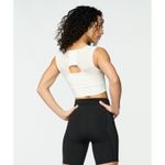 Forme Power Bra Posture Correcting Bra Obsidian Cloud Size S High Compression White Photo 1