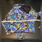 ZARA  Floral One-Shoulder Blouse - size M Photo 8