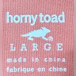 Horny Toad Women’s Size L Long Sleeve Lightweight 1/4 Zip Tangerine Pullover Photo 1