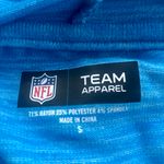 NFL NWT Women's Carolina Panthers lightweight heather blue Full-Zip Hoodie Photo 3