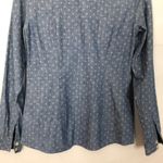 Outback Red  Anchor Print 100% Cotton Button Down Shirt Size XS Photo 7