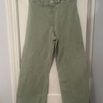 ZARA Green  Jeans Photo 0