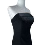 NICHOLAS Adiba Strapless Round Edge Midi Dress in Black 4 New Womens Photo 6