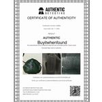 Coach Vintage Laurel Dark Green Glove Tanned Hinged Clam Shell Crossbody Bag COA Photo 1