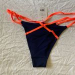 NWT L’Agent Eleena navy and orange swim bottoms size L Blue Size L Photo 5