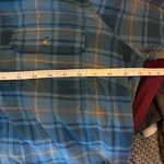 Eddie Bauer Blue Plaid Flannel Dress Photo 3