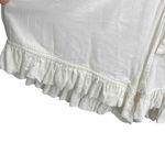 Piyama Romper White Lightweight Ruffle Drawstring Waist Bridal Resort‎ XS Photo 4