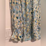 DKNY  Multicolor Button Down Blouse in Blue Sz‎ L Photo 3