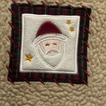 Croft & Barrow Santa fleece pull over women’s 1x embroidered mock turtleneck Photo 7