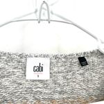 CAbi Shetland Fringe Western Boho Drape Oversized Waterfall Cardigan Sweater Photo 7