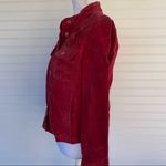 Aria Red leather Jacket Size M Photo 1