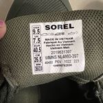 Sorel 👟 Women’s Kinetic Impact Lace Sneakers – Sage Green / White Sole (Size 9.5 Photo 4