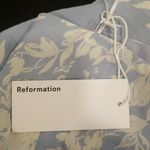 Reformation 💕💕 Eleni Dress ~ Aliso Blue Floral Print 10 NWT Photo 10