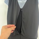 Mark Zunino Sleeveless Wrap Jumpsuit Sz 4 Whimsigoth Elegant Quiet Luxury Modern Black Photo 10