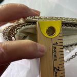 Gunne Sax NWT  Jessica McClintock silver chainmail crossbody bag. Photo 9