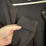Christopher & Banks  Solid Black Button Down Cardigan Sweater Women's Size Medium Photo 2
