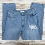 Levi's Levi’s 94’ Baggy Jeans Sz 32 Blue Wide Leg Distressed High Rise Grunge Skater Photo 5