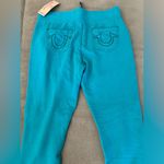 True Religion NWT Moro Jogger Teal Athlesiure Drawstring Joggers Size M Photo 6