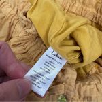 Lulus  Weekend Date Mustard Yellow Cropped Paperbag Waist Pants Size Small Photo 13