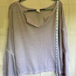 We The Free by Free People Light Purple Dahlia Bell Sleeve Top Photo 4
