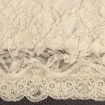 Urban Outfitters Kimchi Blue UO ivory lined lace skirt size medium Photo 4