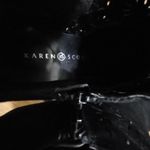 Karen Scott  8 Marana Perforated Zip Heel Fabric Bootie in Black w Box Workwear Photo 4