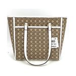 Giani Bernini  Tan Logo Jacquard Tote NWT Photo 10