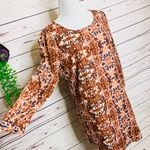 Mustard Seed Long Sleeve Shift Dress Size Medium Photo 3