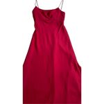 Michelangelo Prom/ Wedding Gown Red Maxi Dress Size M Photo 8