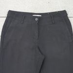 Loft Kate Fit Flare Trouser Pants with Button Waist Detail Photo 1