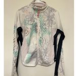 Lululemon RARE Wmns Sz 6 White Define Forme Jacket Dove & Floral Print Photo 0