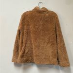 Free Country Sherpa Teddy Fleece Jacket – Women’s L Brown Zip Up Photo 5