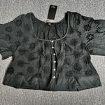 Rails  Bambina Eyelet Crop Top Photo 6