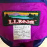 L.L.Bean Vintage 90's 1/4 Zip Purple Lightweight Windbreaker Women's Size Small Photo 6